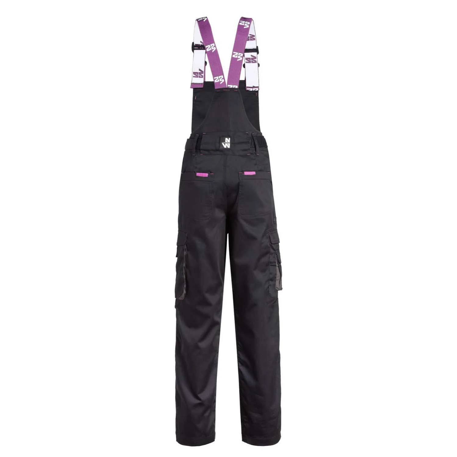 Nineworths - Salopette de travail Edith noir taille S - Nine Worths - Image 3