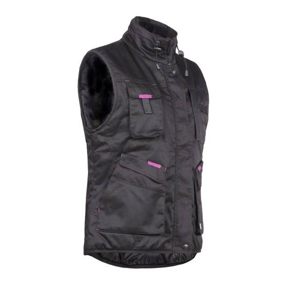 Nineworths - Gilet sans manches de travail Maryse noir taille L - Nine Worths - Image 1