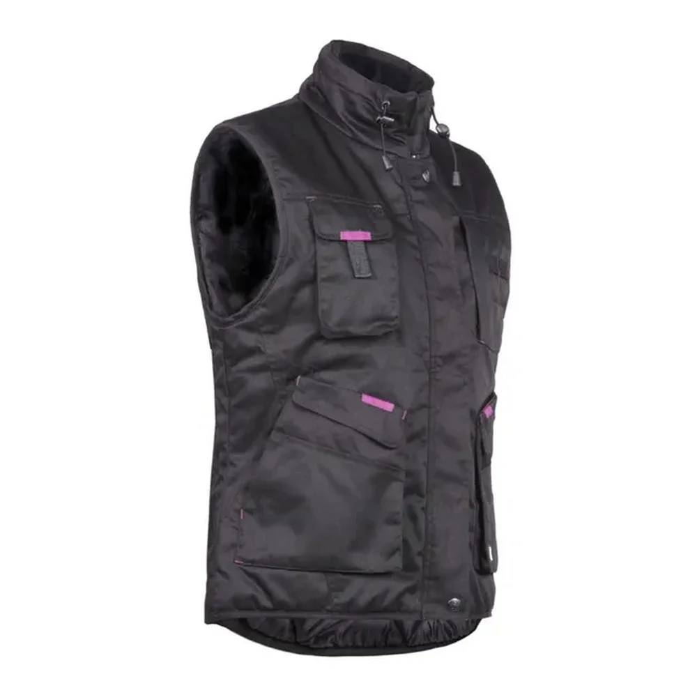 Nineworths - Gilet sans manches de travail Maryse noir taille XXL - Nine Worths - Image 4