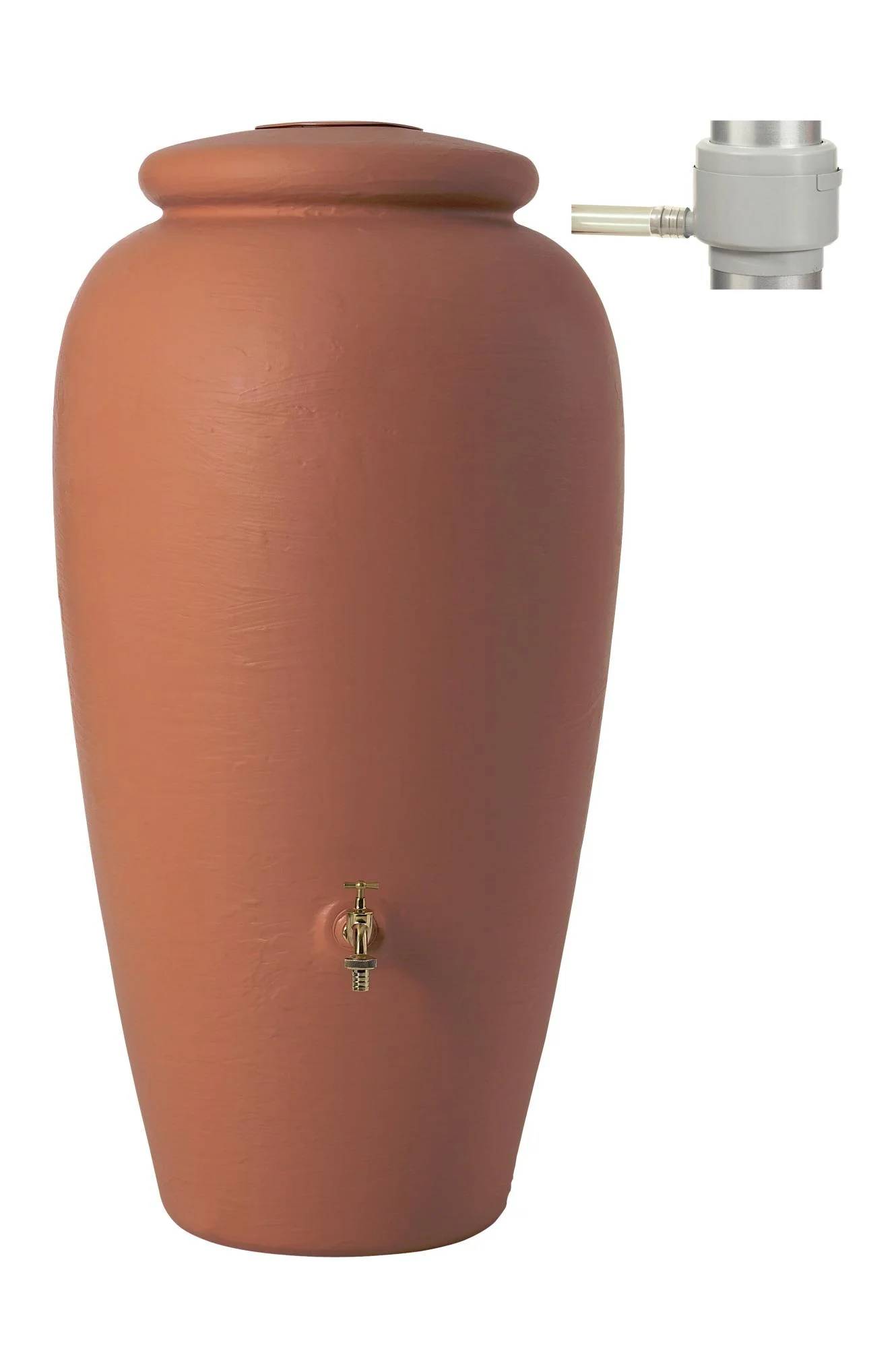 Garantia - Récupérateur d'eau de pluie 500L Amphore terracotta  - GRAF - Image 1