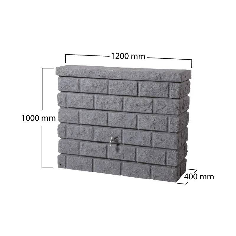 Garantia - Récupérateur d'eau de pluie 400L gris - GRAF - Image 10