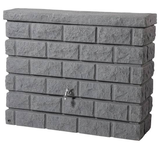 Garantia - Récupérateur d'eau de pluie 400L gris - GRAF - Image 1