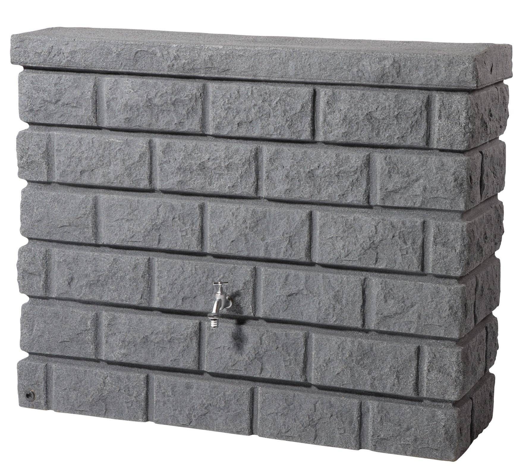 Garantia - Récupérateur d'eau de pluie 400L gris - GRAF