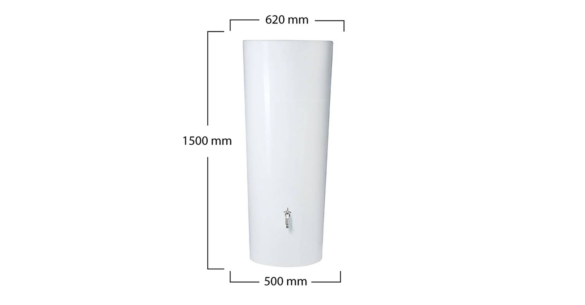 Garantia - Récupérateur d'eau de pluie 350L Color coco - GARANTIA - Image 14