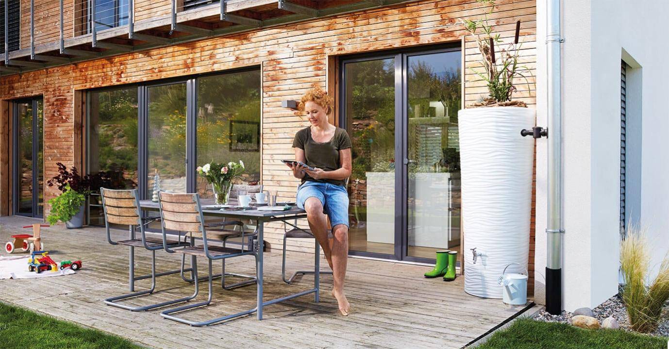 Garantia - Récupérateur d'eau de pluie 350L 2en1 Arctic - GRAF - Image 14