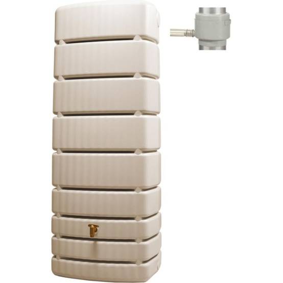 Garantia - Récupérateur d'eau de pluie 500L mural robinet et collecteur inclus Slim - GRAF - Image 6