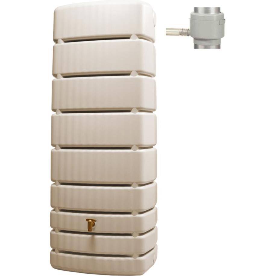 Garantia - Récupérateur d'eau de pluie 500L mural robinet et collecteur inclus Slim - GRAF - Image 6