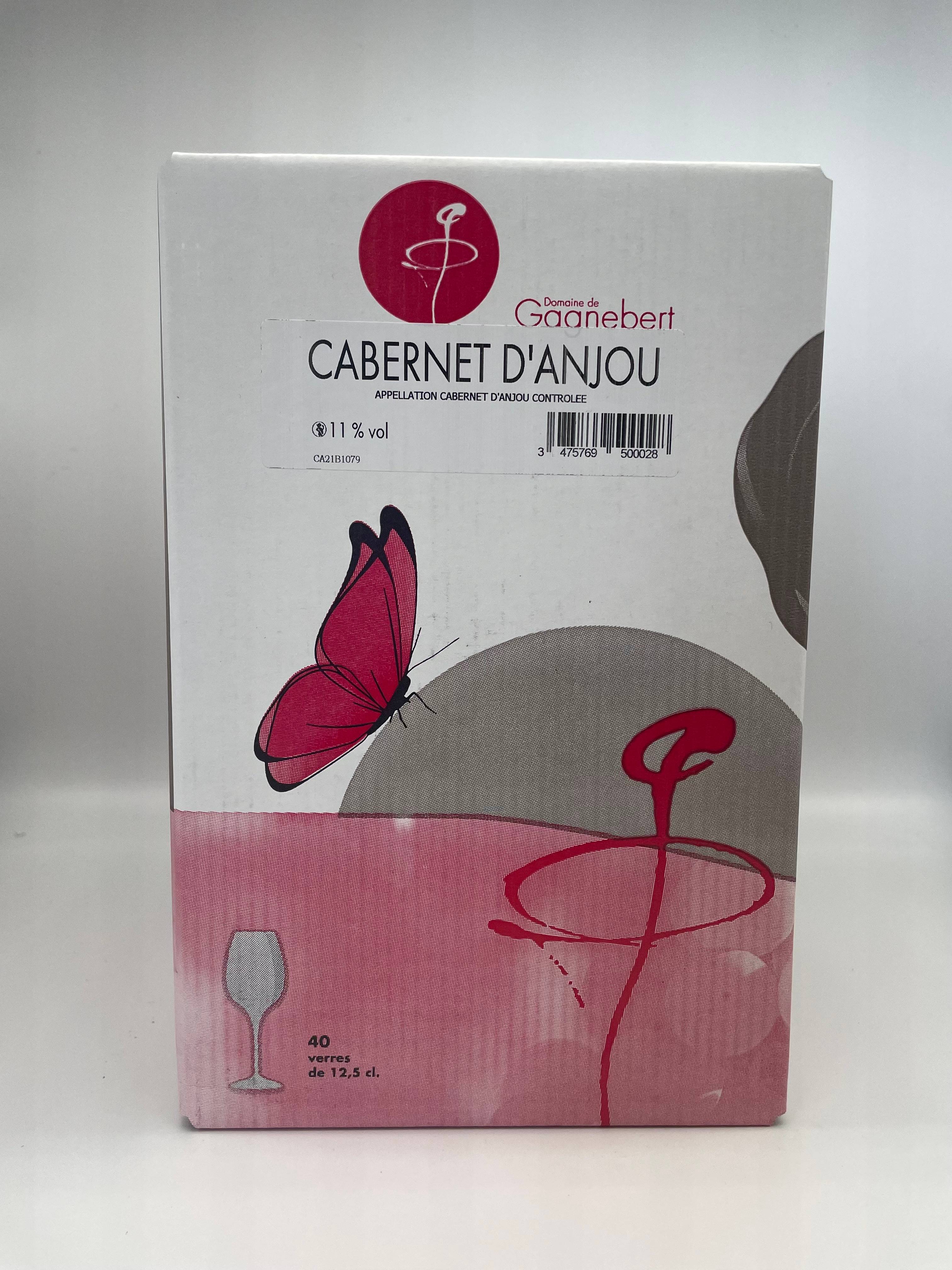 Domaine de Gagnebert - BIB Cabernet d'Anjou Rosado 5 L - CAVE FRAISSE