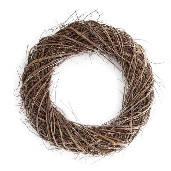 COURONNE PAILLE D38CM