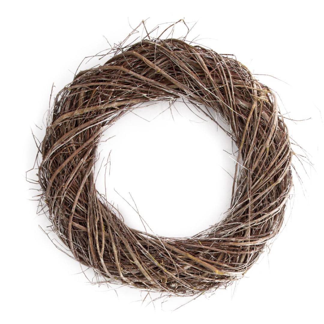 COURONNE PAILLE D38CM
