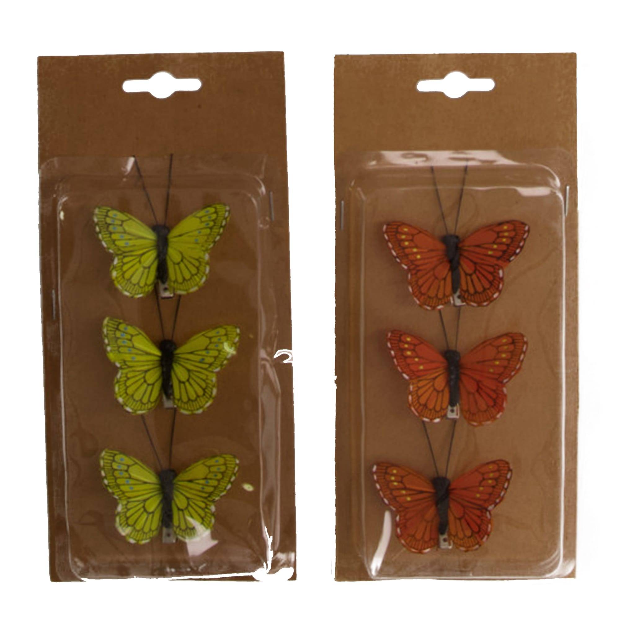 CLIP PAPILLION 2 ASST