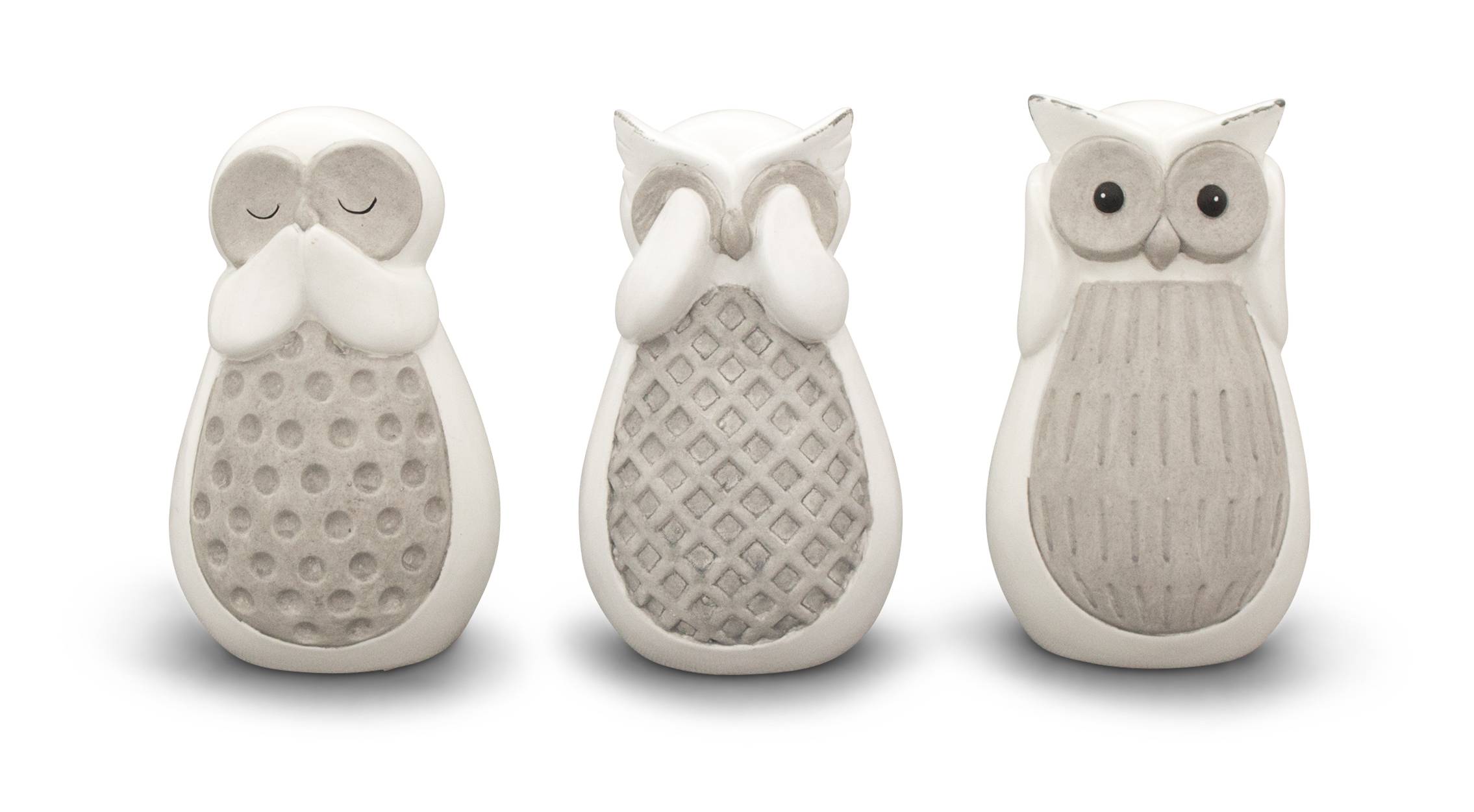 Garden ID - Statue hibou L.9 x l.7 x H.14 cm - Garden Id - Imagen 3