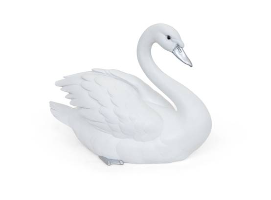 Garden ID - Garden ID - Cygne en plyrésine L.35 x l.20 x H.29 cm - Image 1