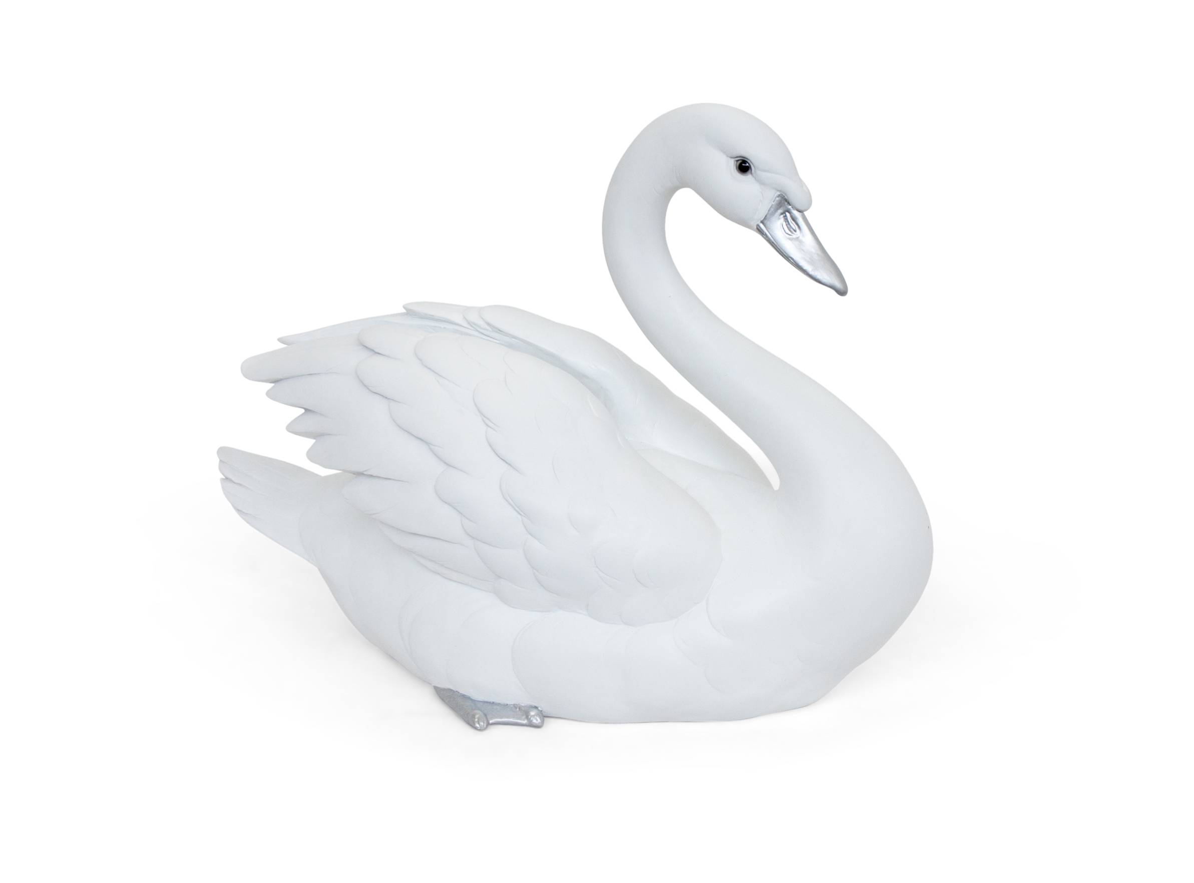 Garden ID - Garden ID - Cygne en plyrésine L.35 x l.20 x H.29 cm - Imagen 1