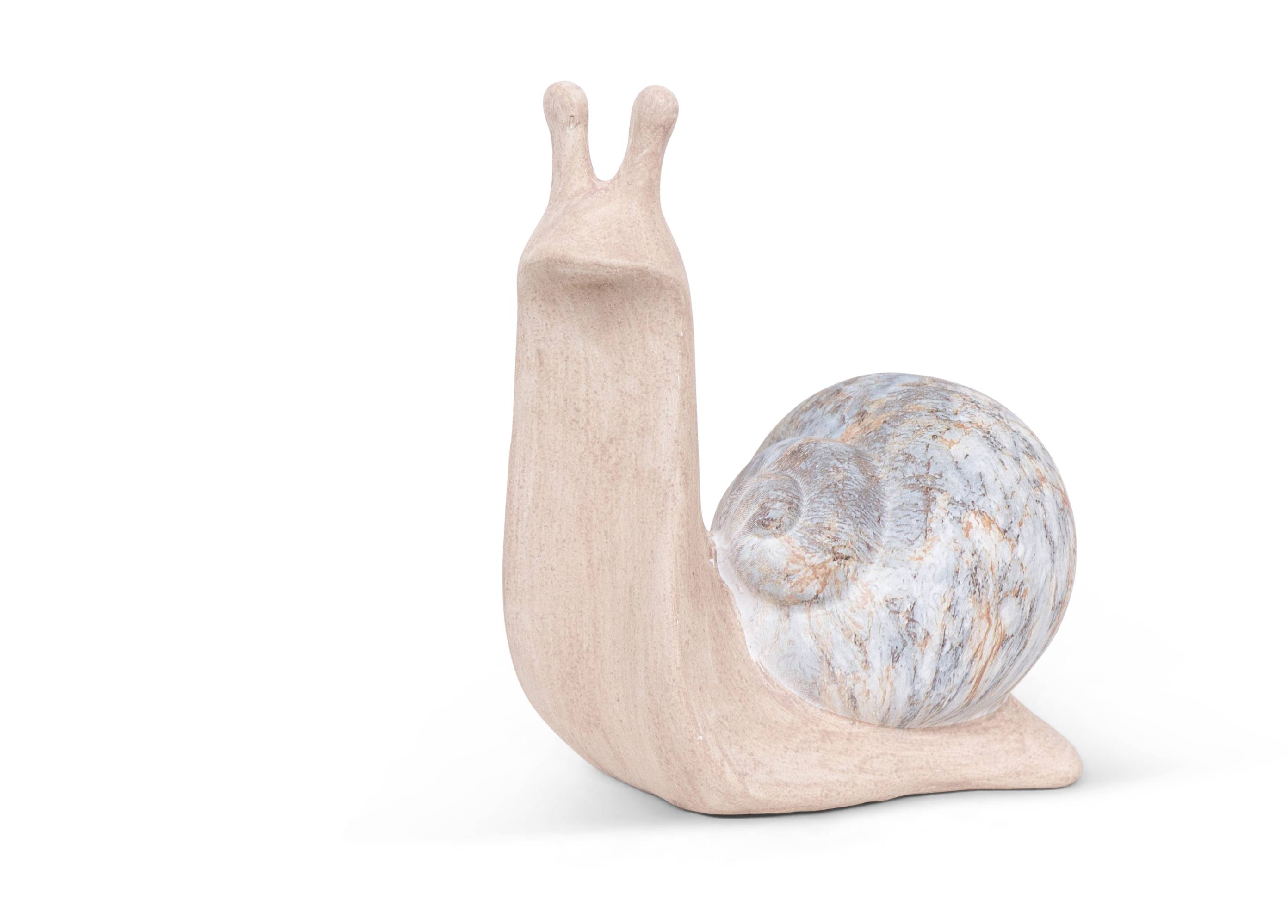 Garden ID - Statue escargot marbre L.14 x l.21 x H.21 cm - Garden Id - Imagen 3