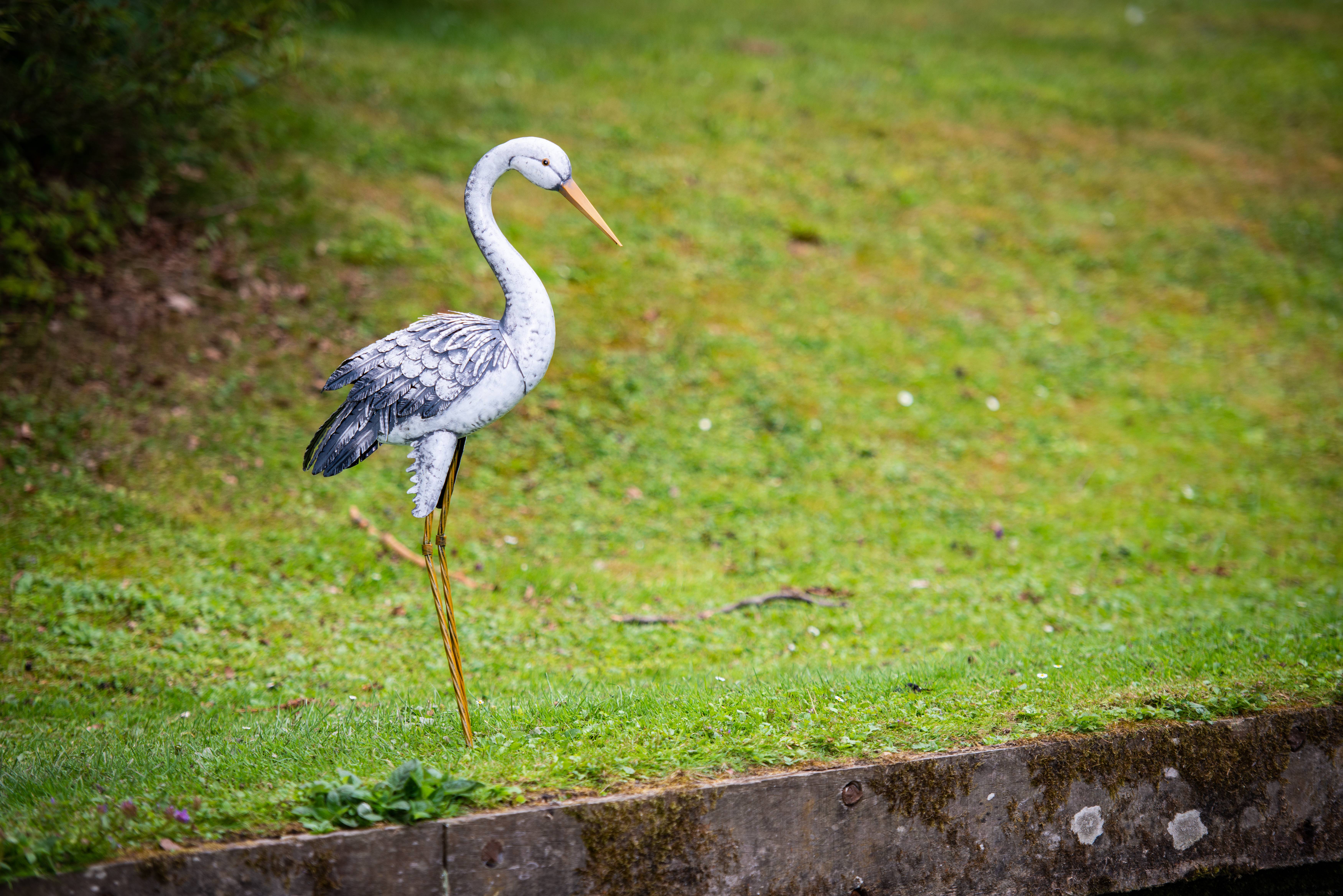 Garden ID - Cigogne en métal - Imagen 4