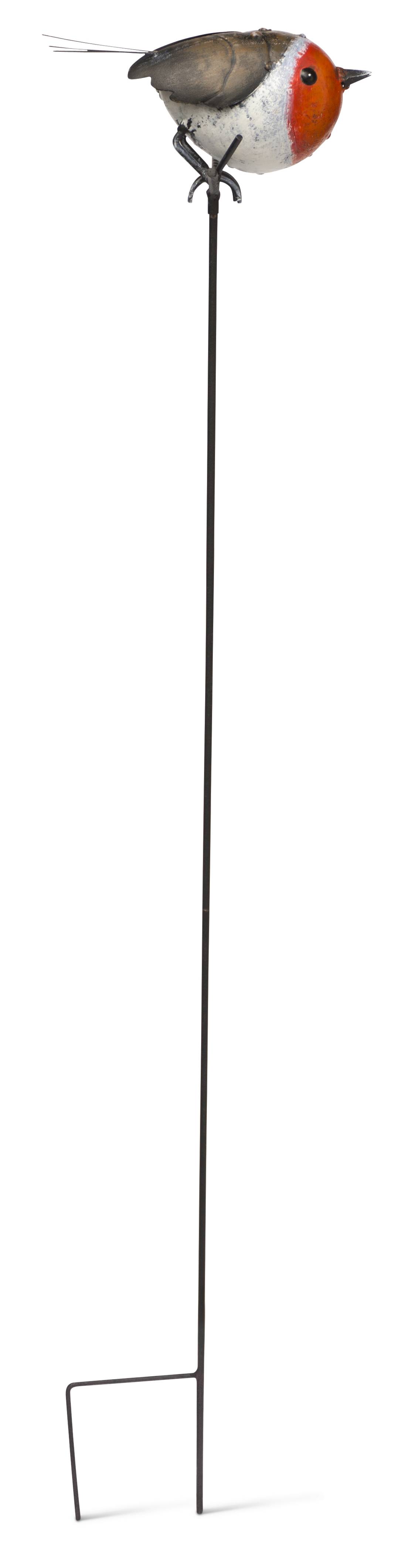 Garden ID - Tuteur décoratif rouge gorge L.14 x l.18 x H.89 cm - Garden Id - Imagen 1