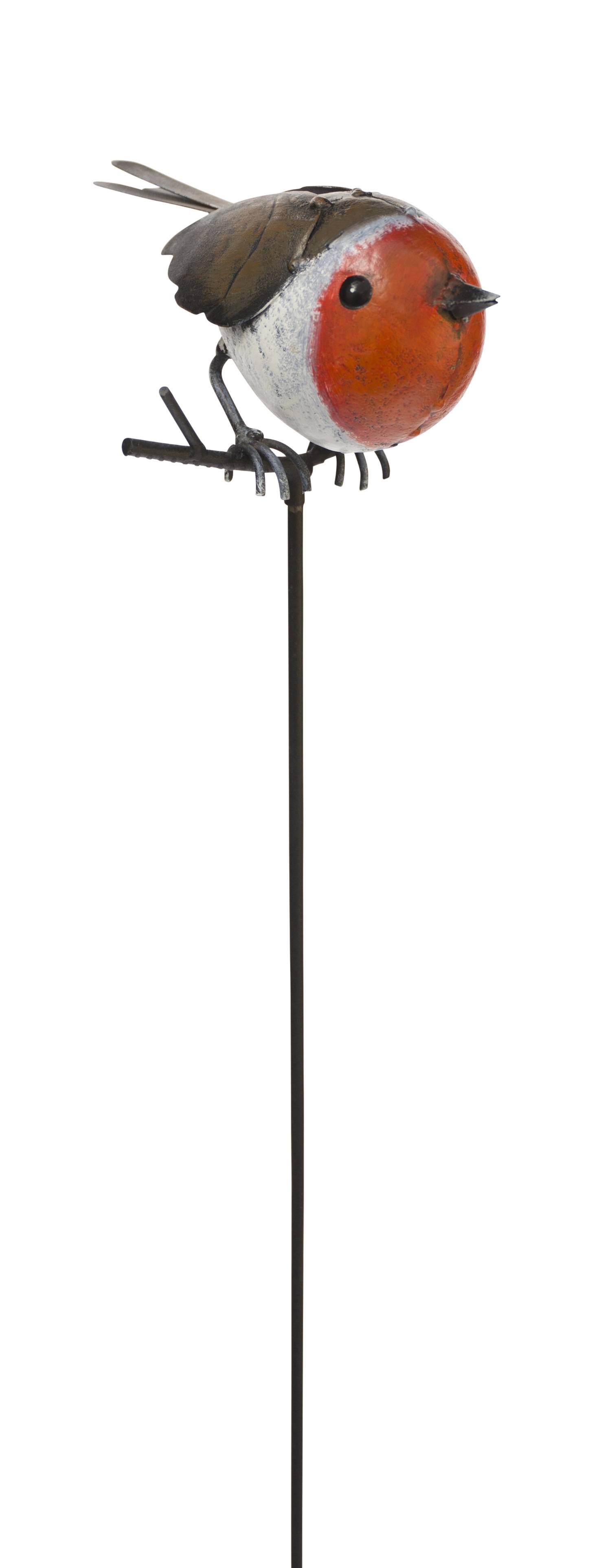Garden ID - Tuteur décoratif rouge gorge L.14 x l.18 x H.89 cm - Garden Id - Imagen 4