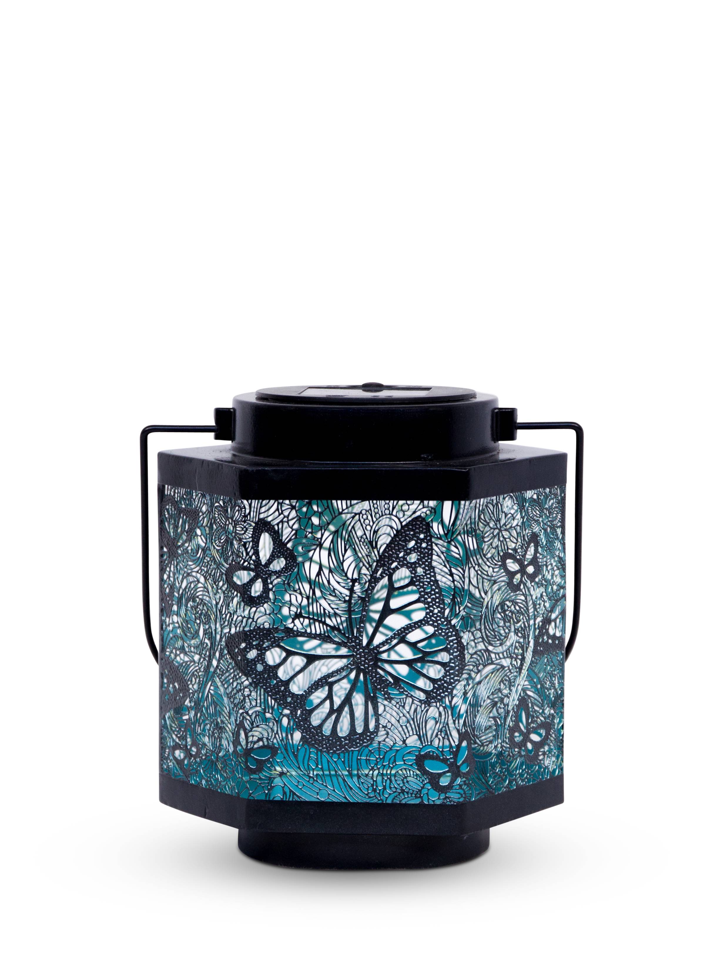 Garden ID - Garden ID - Lanterne solaire papillon L.13 x l.9,5 x H.15 cm - Imagen 1