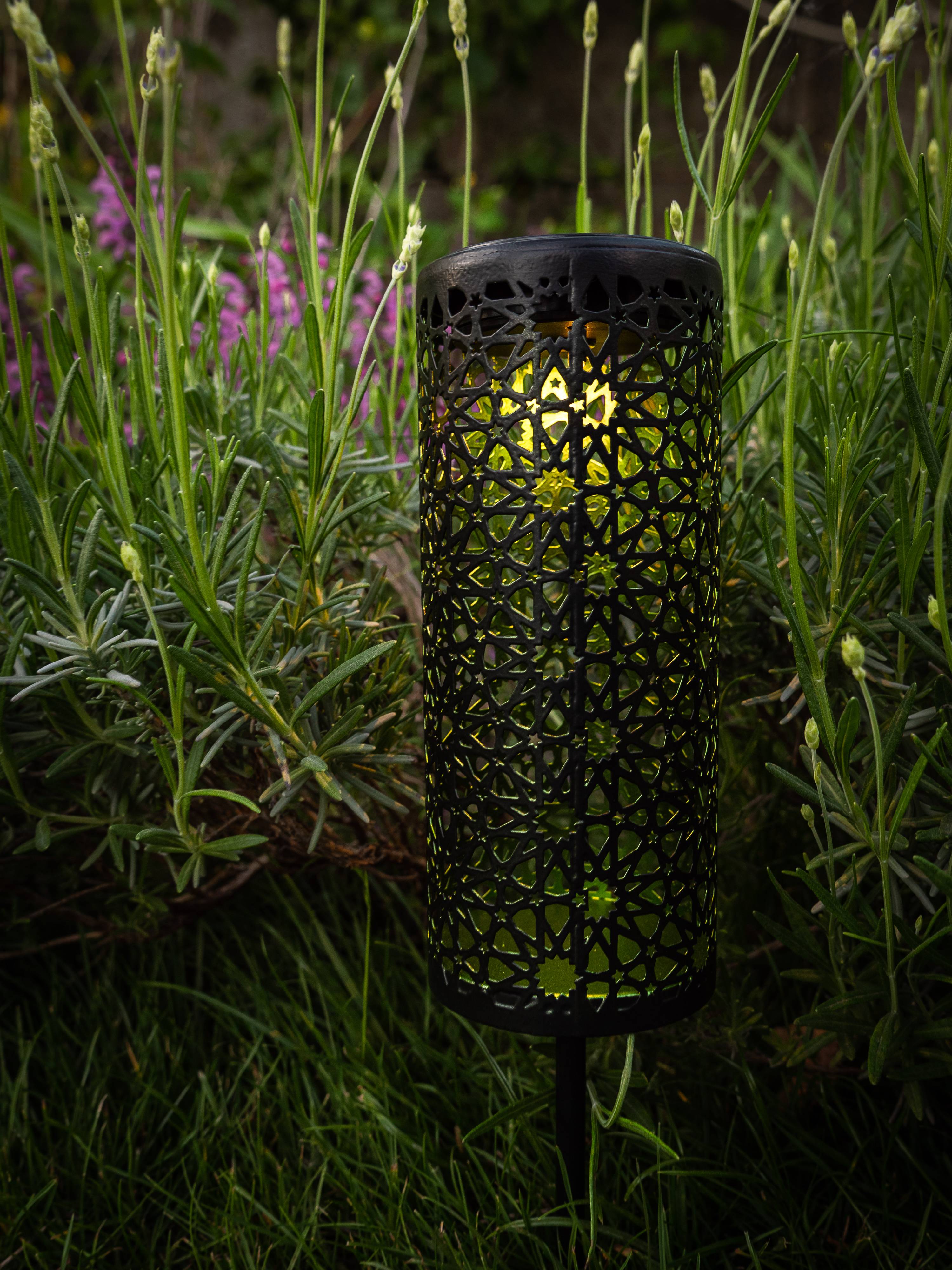 Garden ID - Garden ID - Lanterne solaire sur tige Ø.8 x H.36 cm - Imagen 2