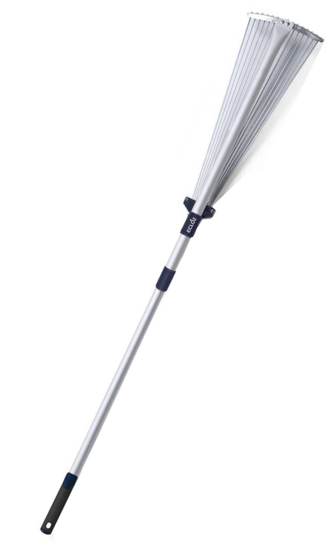 Ecloz - Balai de jardin télescopique compact - 15 dents - ECLOZ - Imagen 6