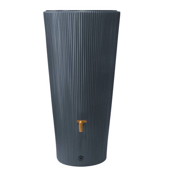 Garantia - Récupérateur d'eau de pluie 220L Linus cylindrique Gris - LINUS - Image 2