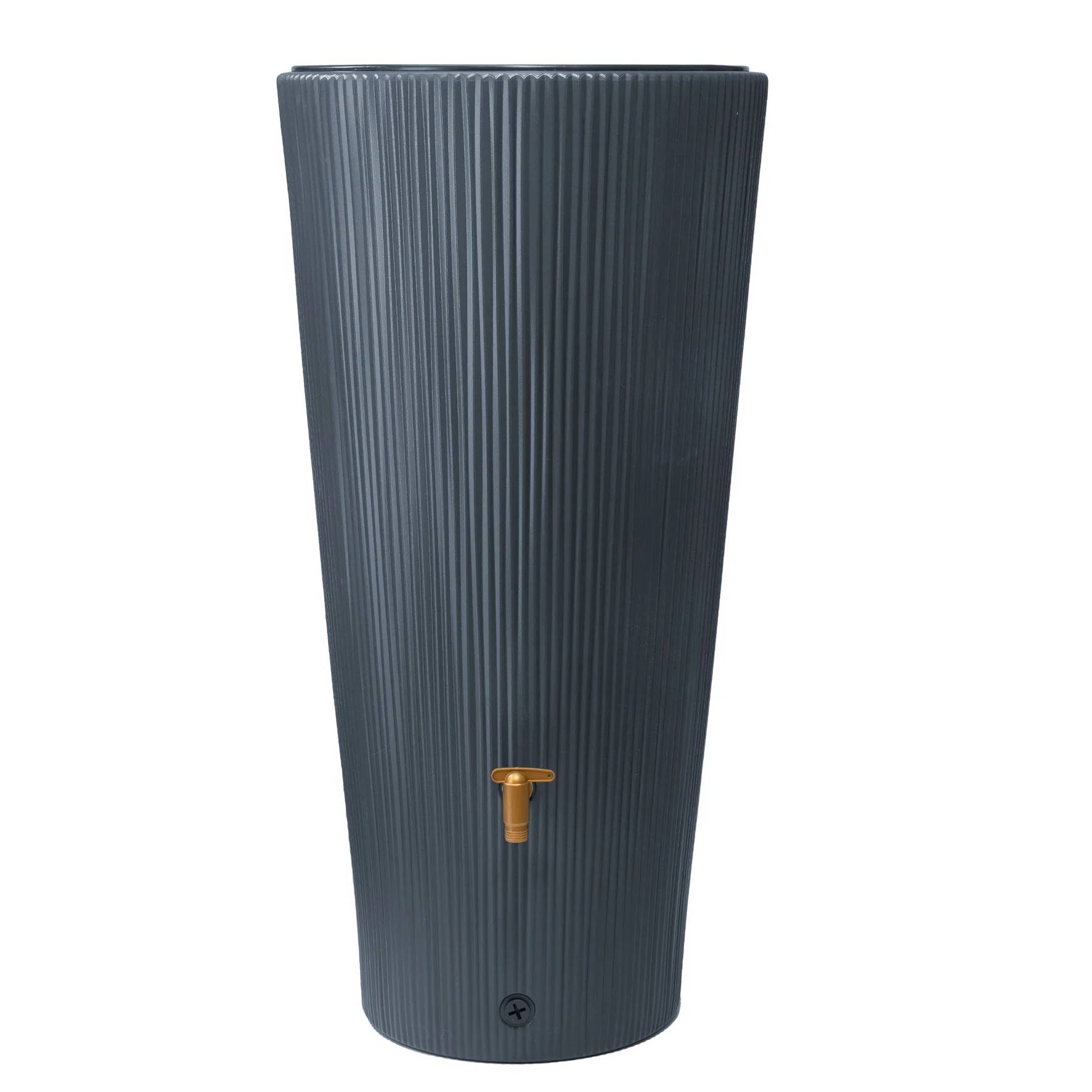 Garantia - Récupérateur d'eau de pluie 220L Linus cylindrique Gris - LINUS - Image 2