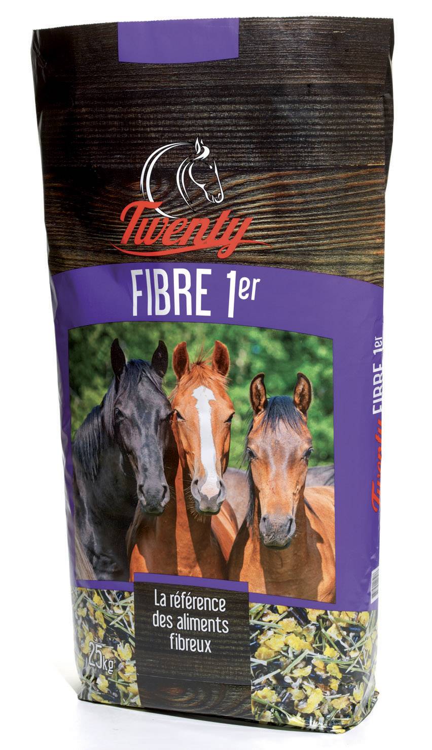 Alimento complementario para caballos y ponis