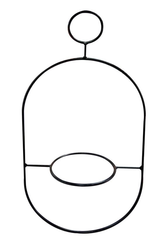Suspension ovale h.48cm - pour 1 pot diam 16cm