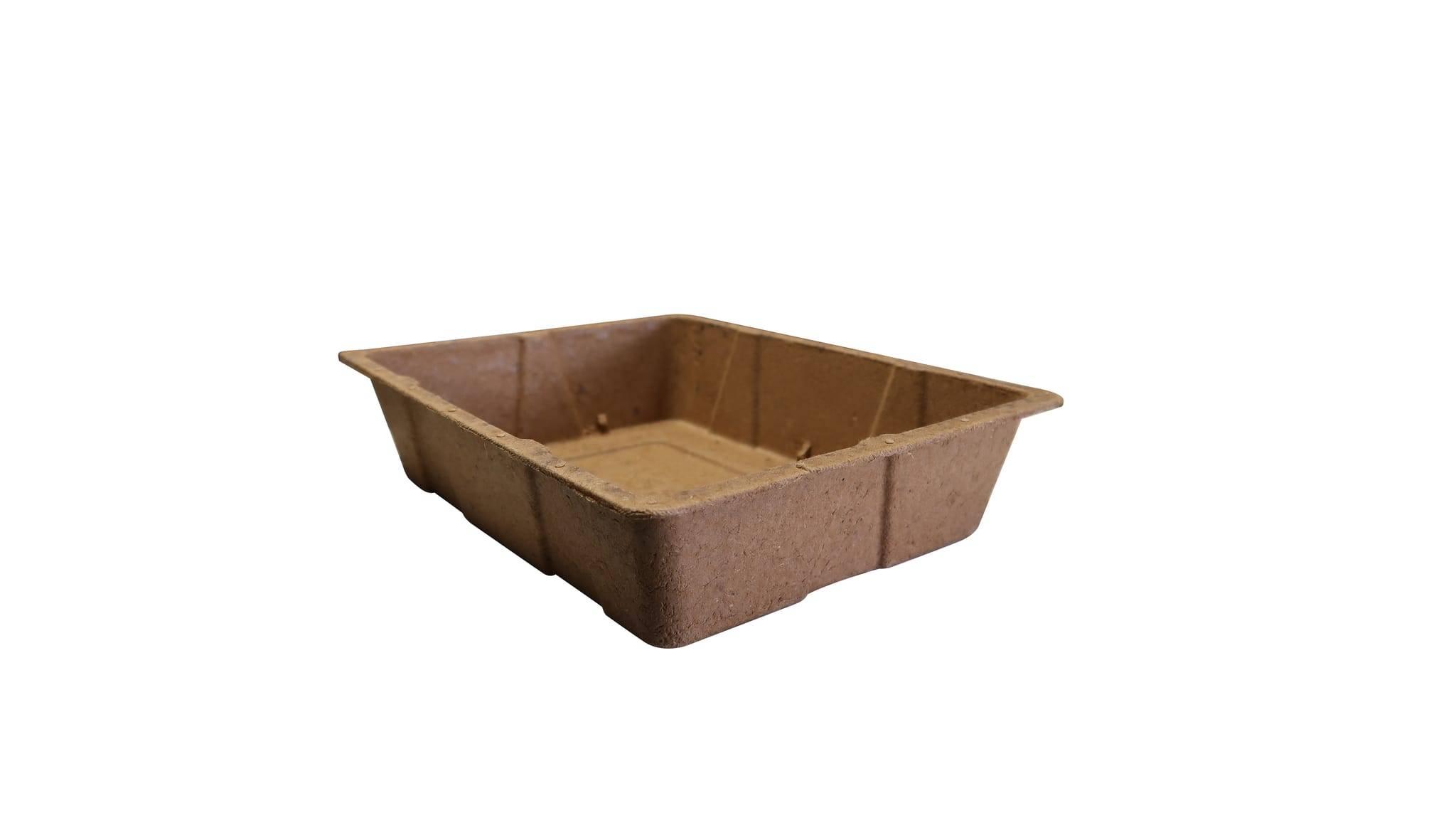 Barquette naturelle 18,3 x 14 cm (int.) 20 x 15 cm (ext.)