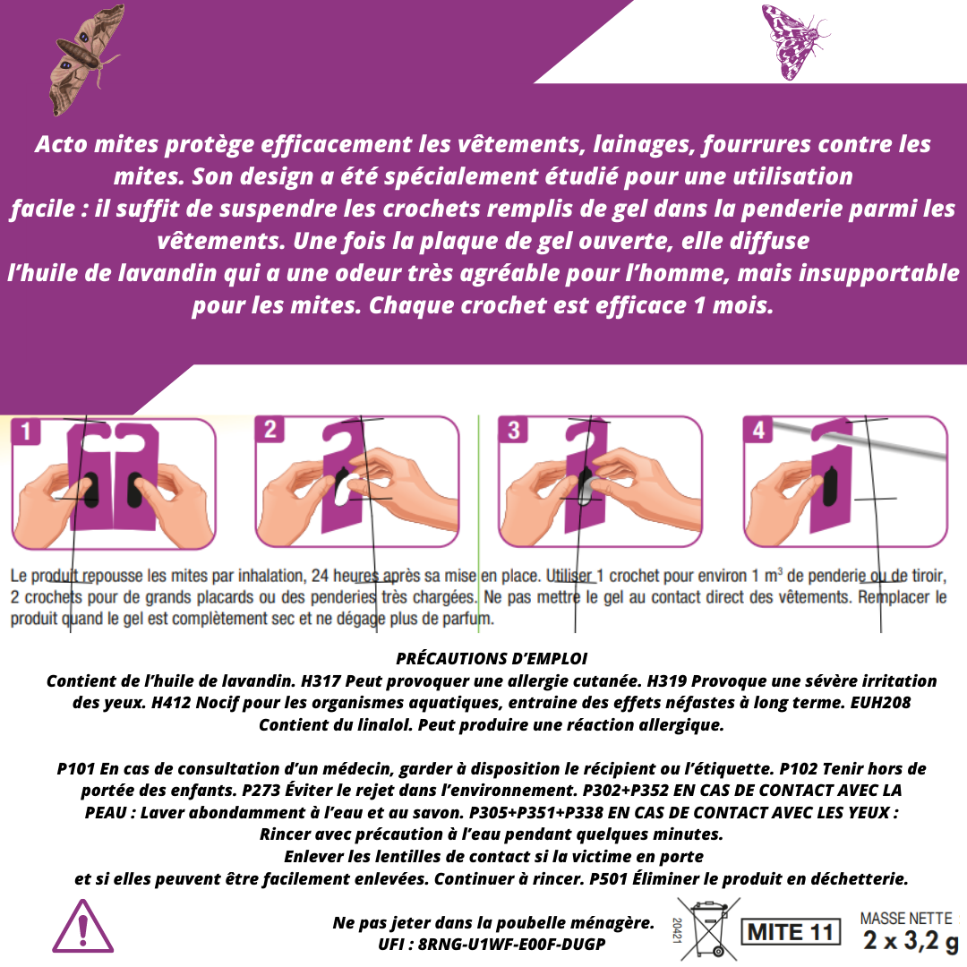 Acto - Crochets Mites Textiles - ACTO - Imagen 2