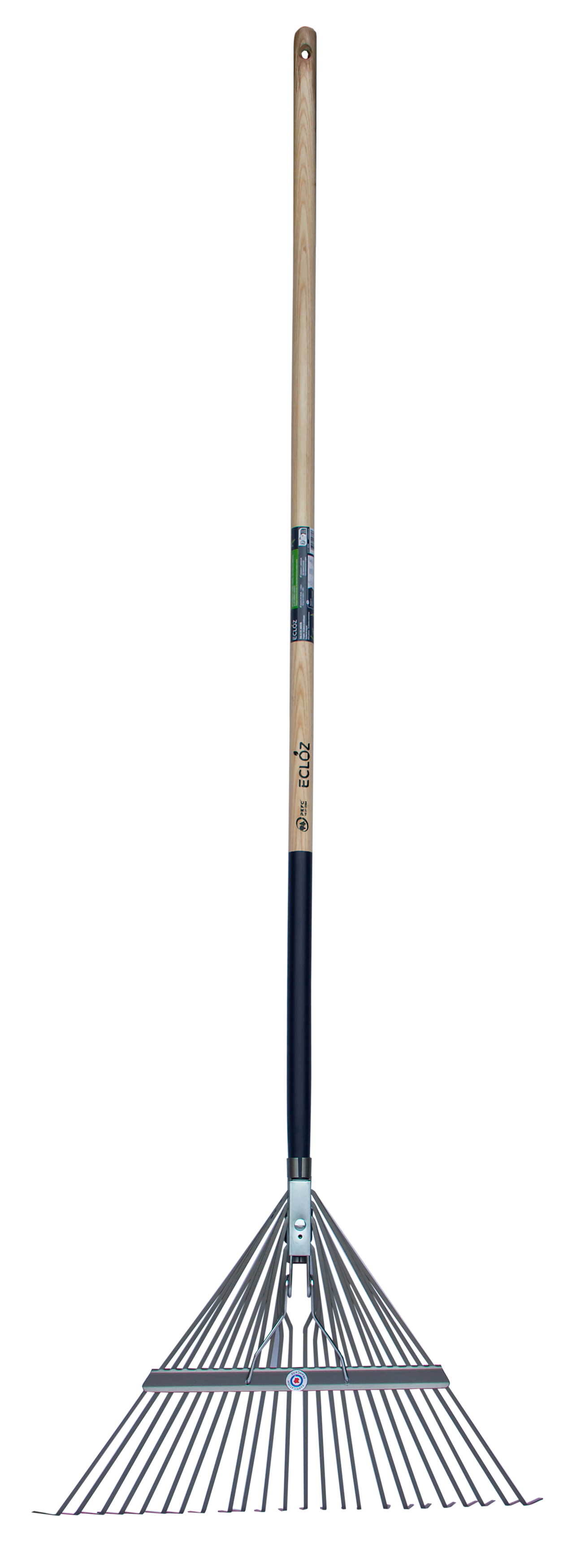 Ecloz - Balai à gazon large à ressort 24 dents 60 cm - ECLOZ - Imagen 3