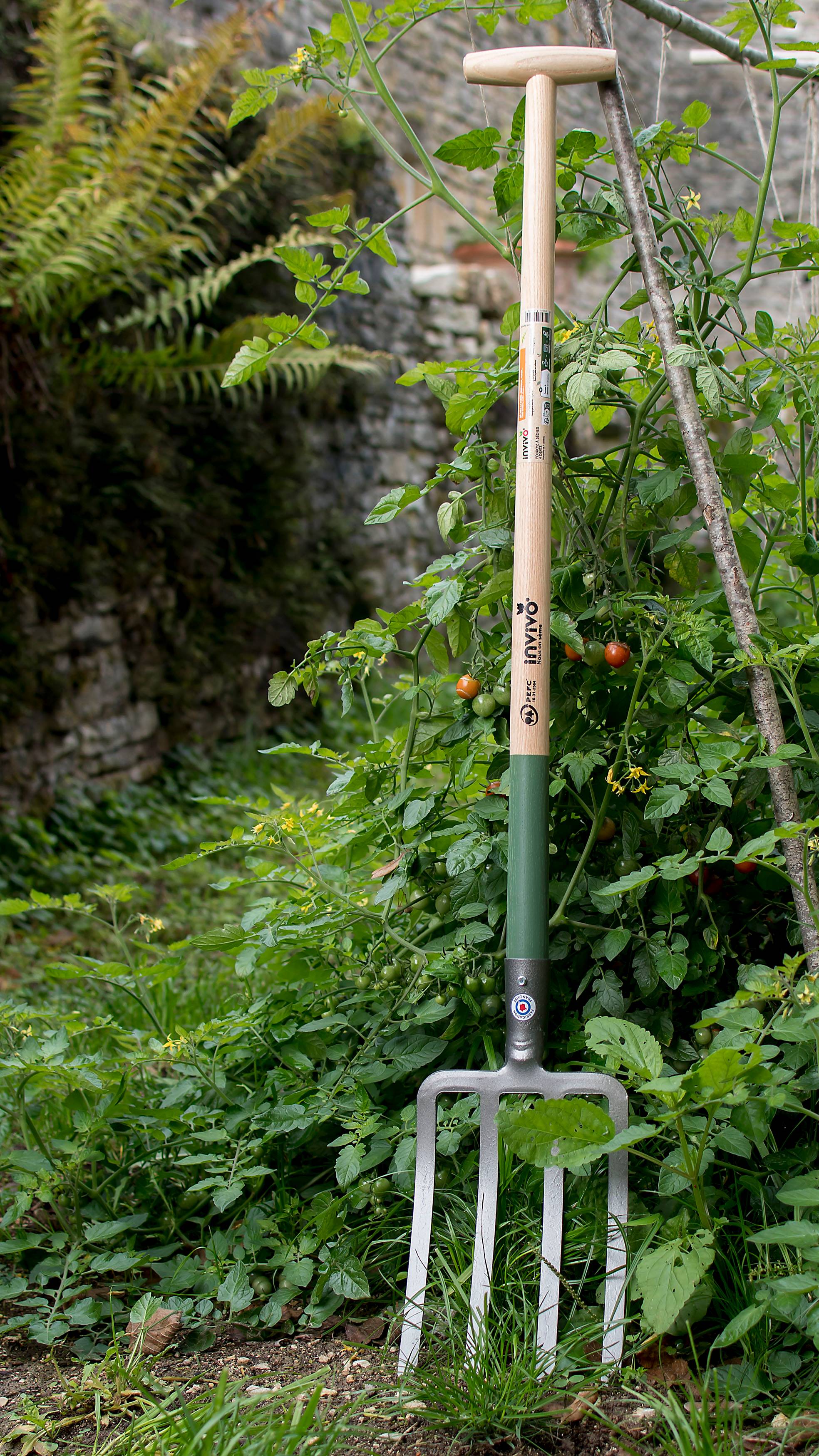 Invivo Nous On Sème - Fourche à bêcher à douille L.29 cm - INVIVO Nous on sème - Imagen 1