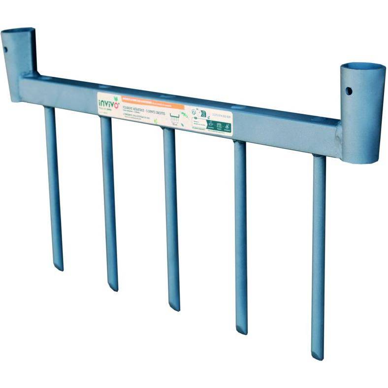 Invivo Nous On Sème - Invivo Nous on sème - Fourche aératrice pour grelinette 5 dents