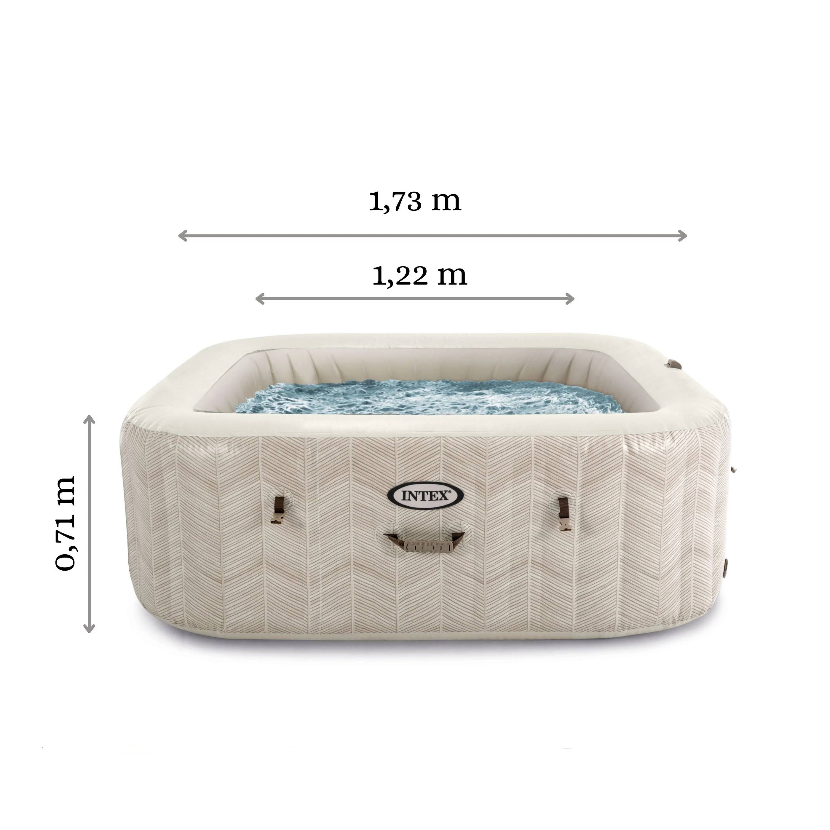 Spa gonflable PureSpa Chevron carré 6 places - INTEX - Image 2