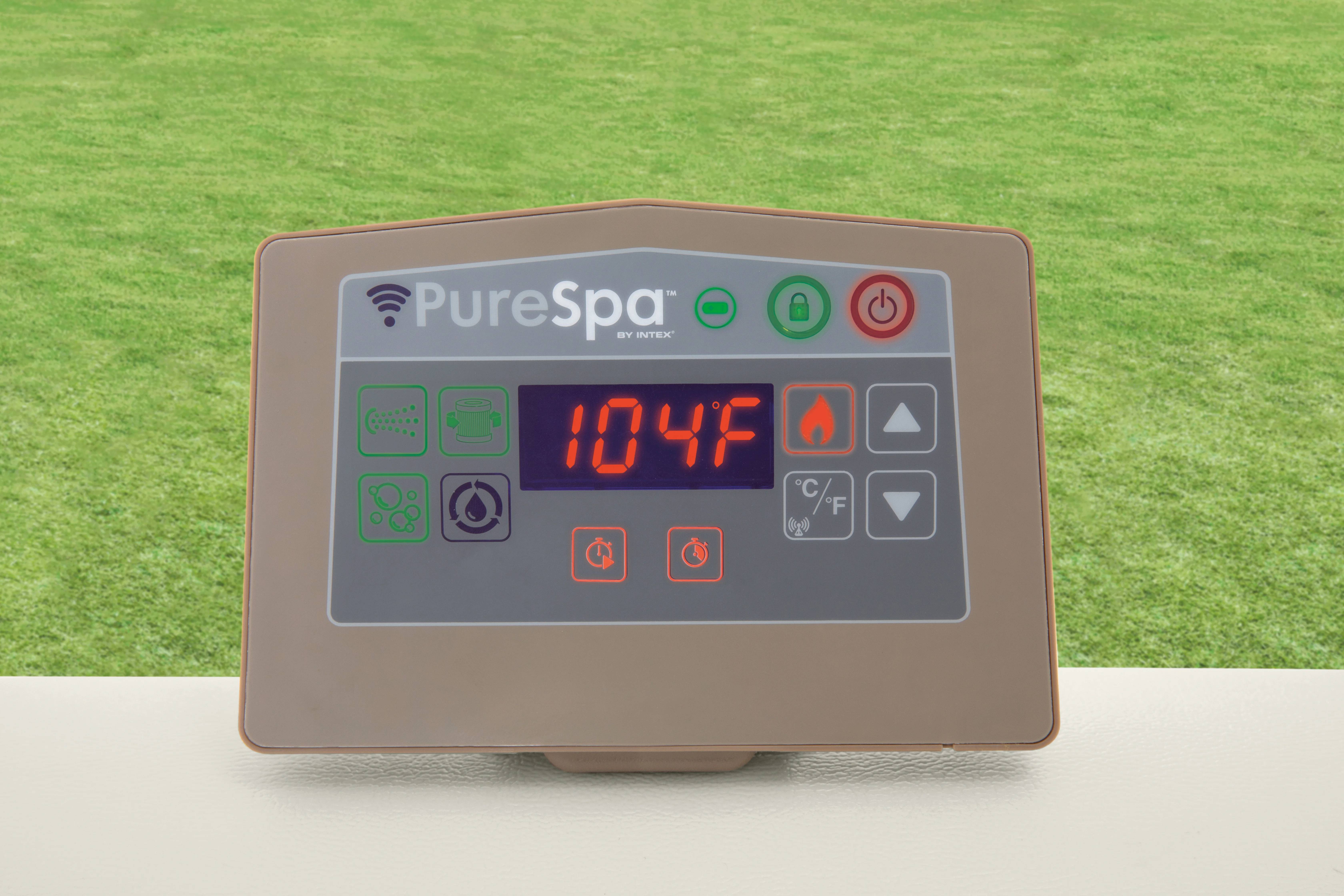 Spa gonflable PureSpa Chevron carré 6 places - INTEX - Image 8