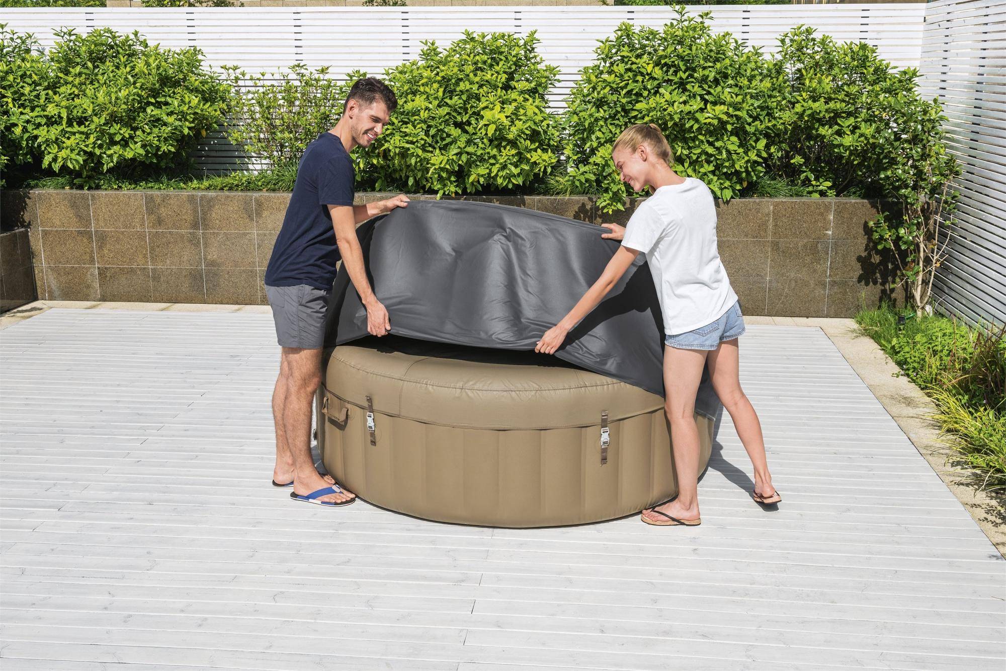 Bestway - Couverture thermique spa gonflable - BESTWAY - Image 15