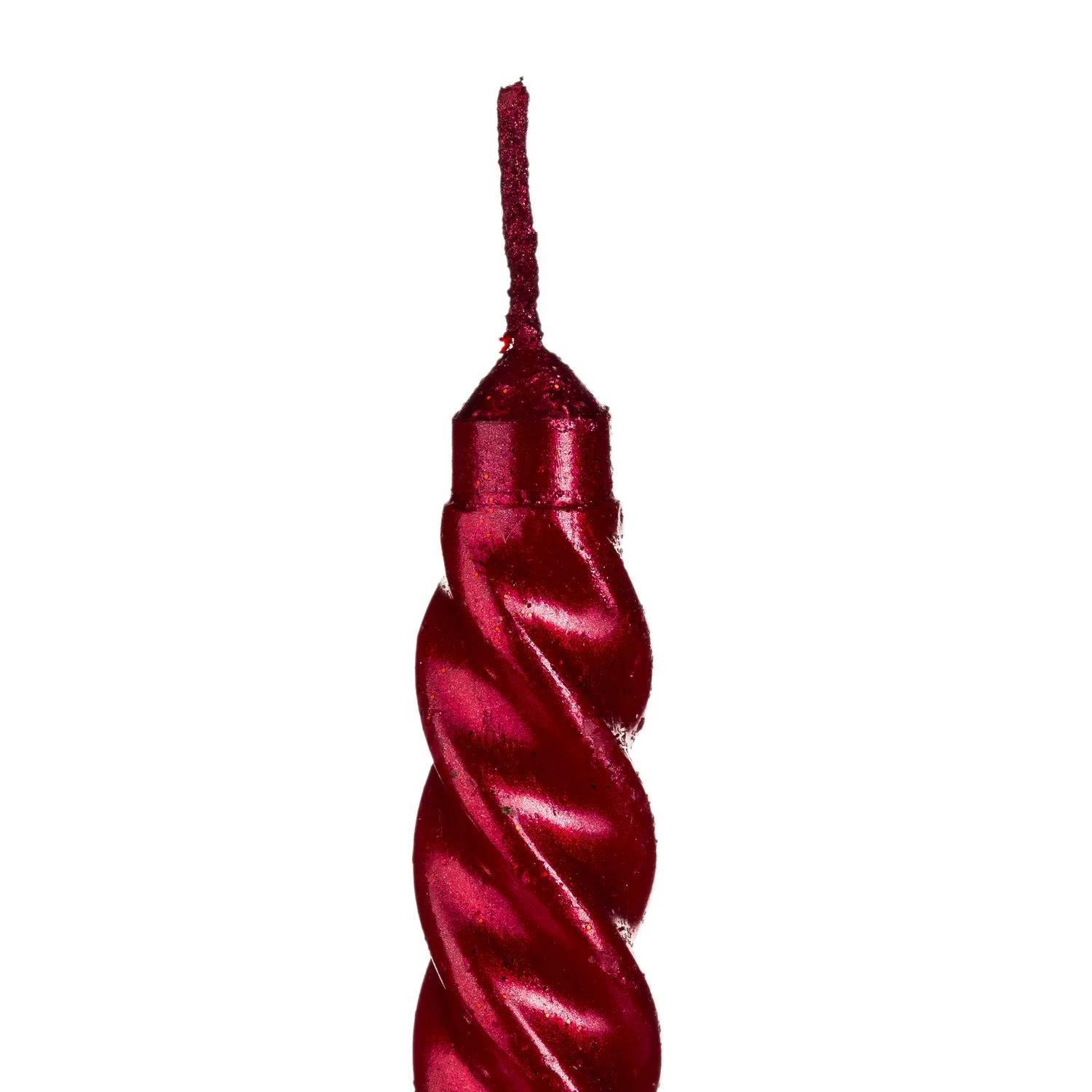 Bougies Bâtons Cire Rouge H 25 cm Feeric Christmas - Image 3