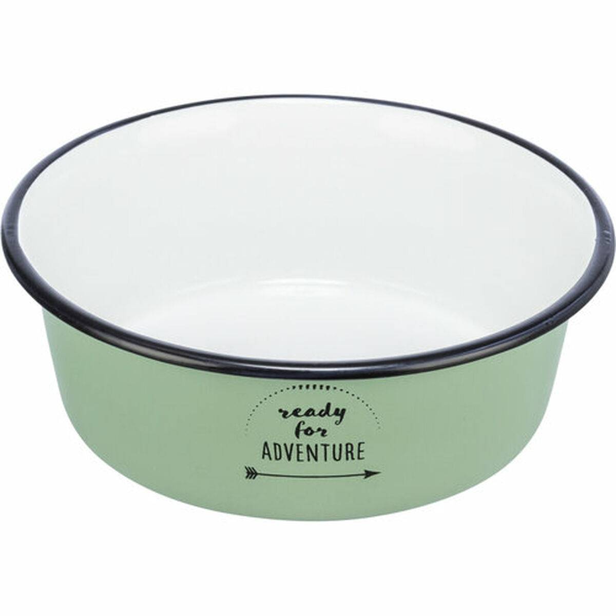 Mangeoire pour chiens acier inoxydable vert Ø17 cm 900 ml - Trixie - Imagen 5