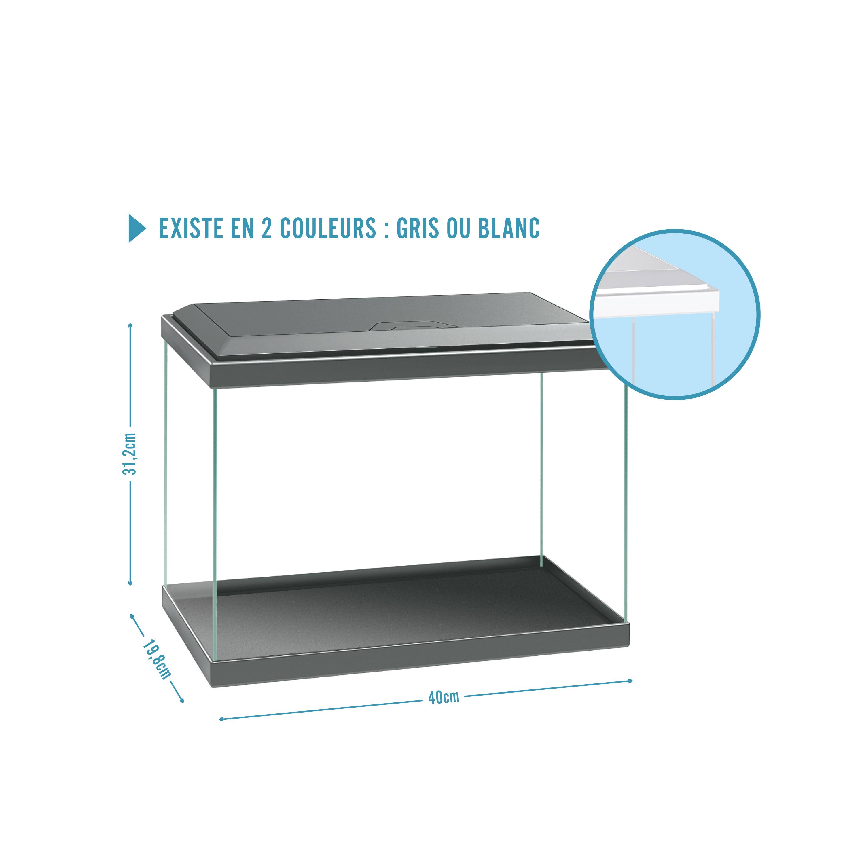 Pure Family - Aquarium pour poisson Fresh 40 Led blanc 20 L - Pure Family - Image 9