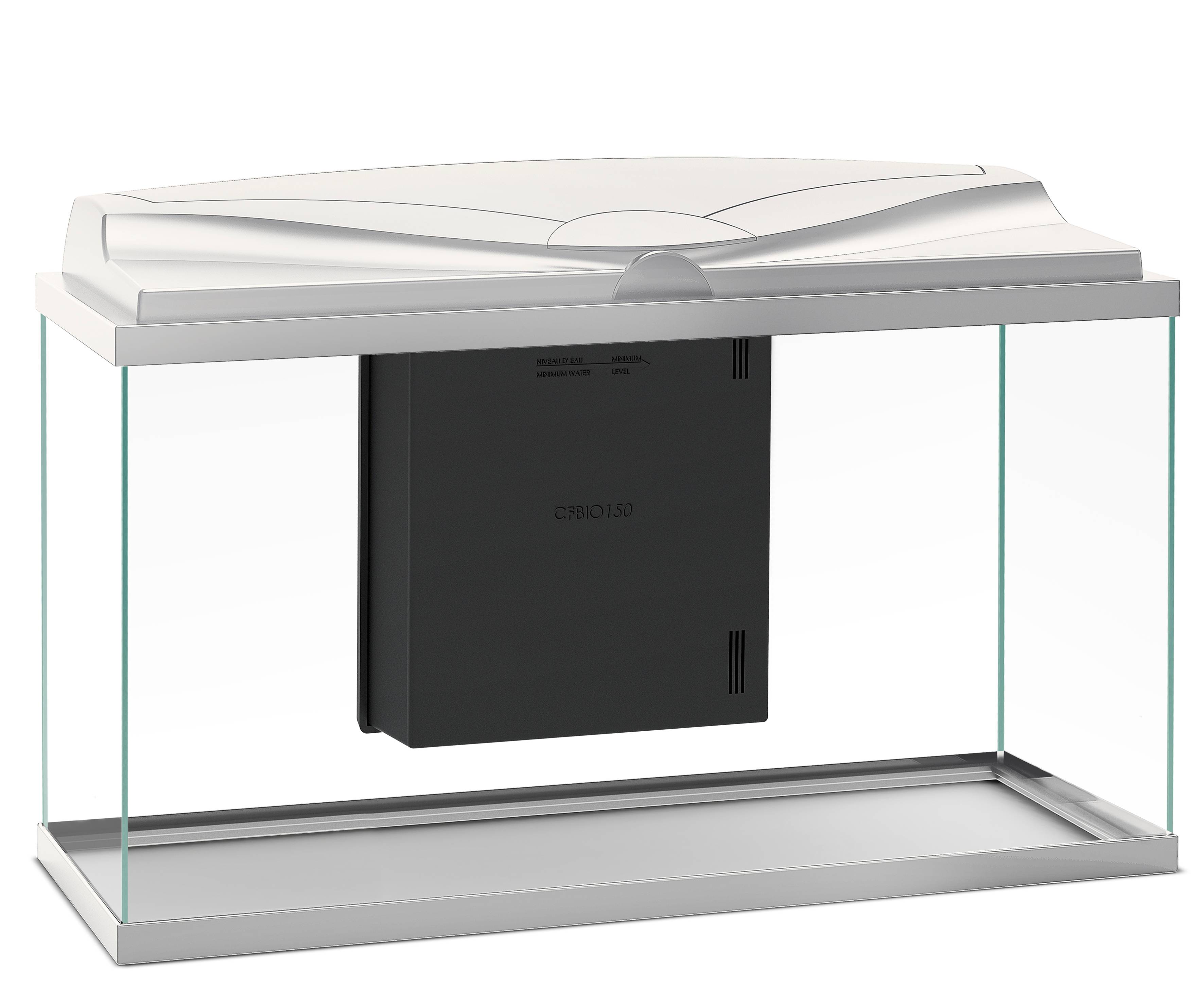 Pure Family - Aquarium pour poisson Tropical 80 Blanc 81L - Pure Family - Imagen 6