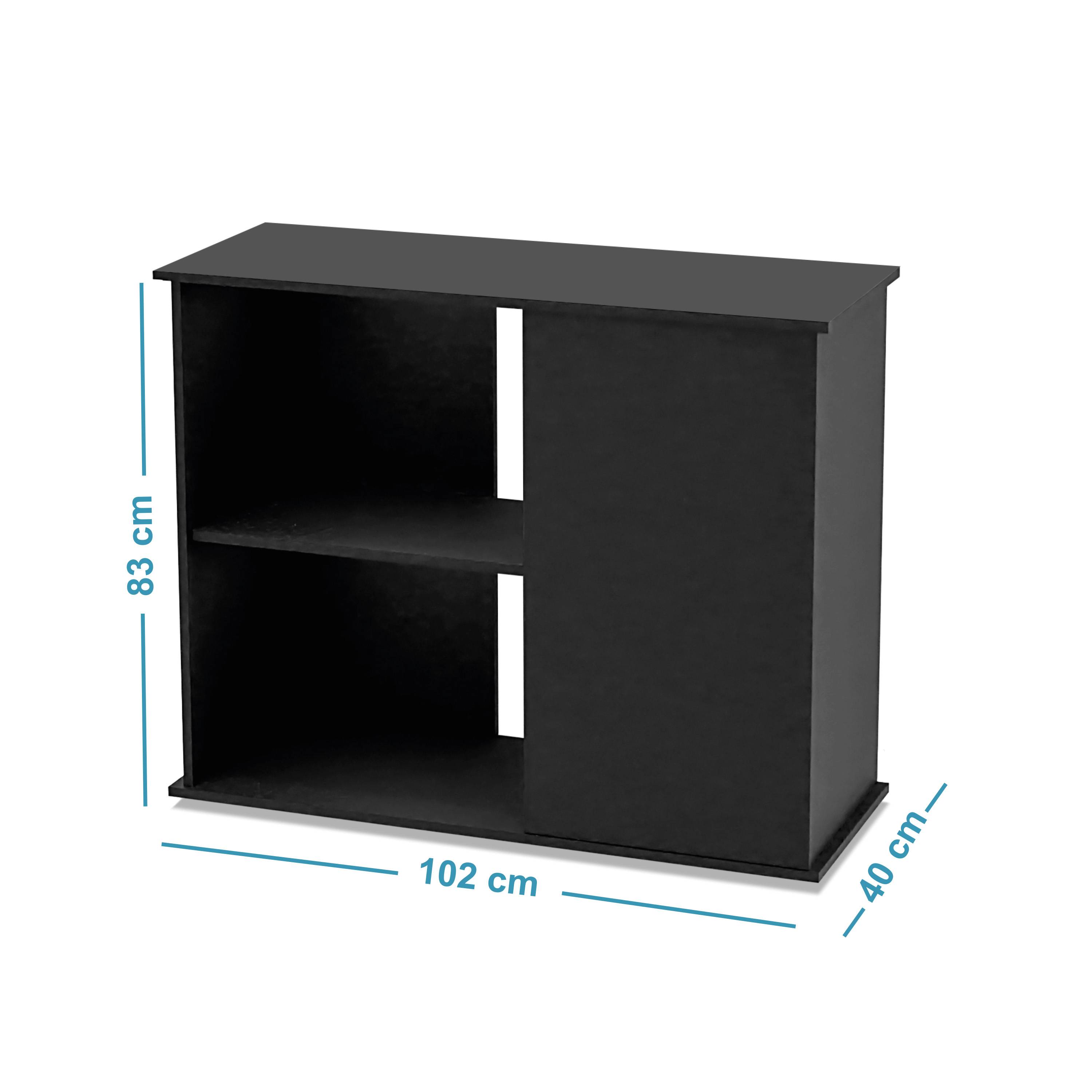 Pure Family - Meuble noir pour aquarium 102 x 40 x 83 cm - Pure Family - Image 3