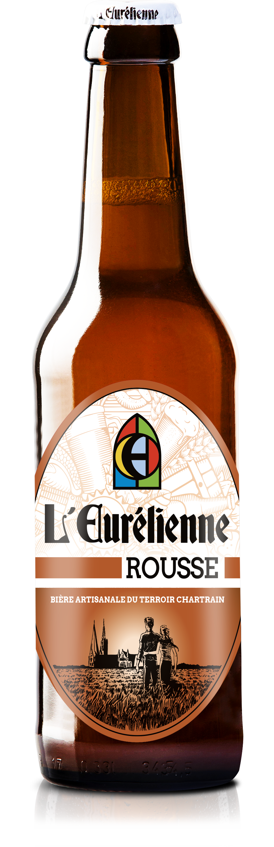 L'eurelienne - Cerveza roja 33 cl - L'Eurélienne