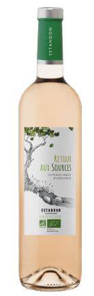 ESTANDON - AOP Coteaux Varois en Provence BIO - Retour aux Sources rosé 75 cl - Estandon