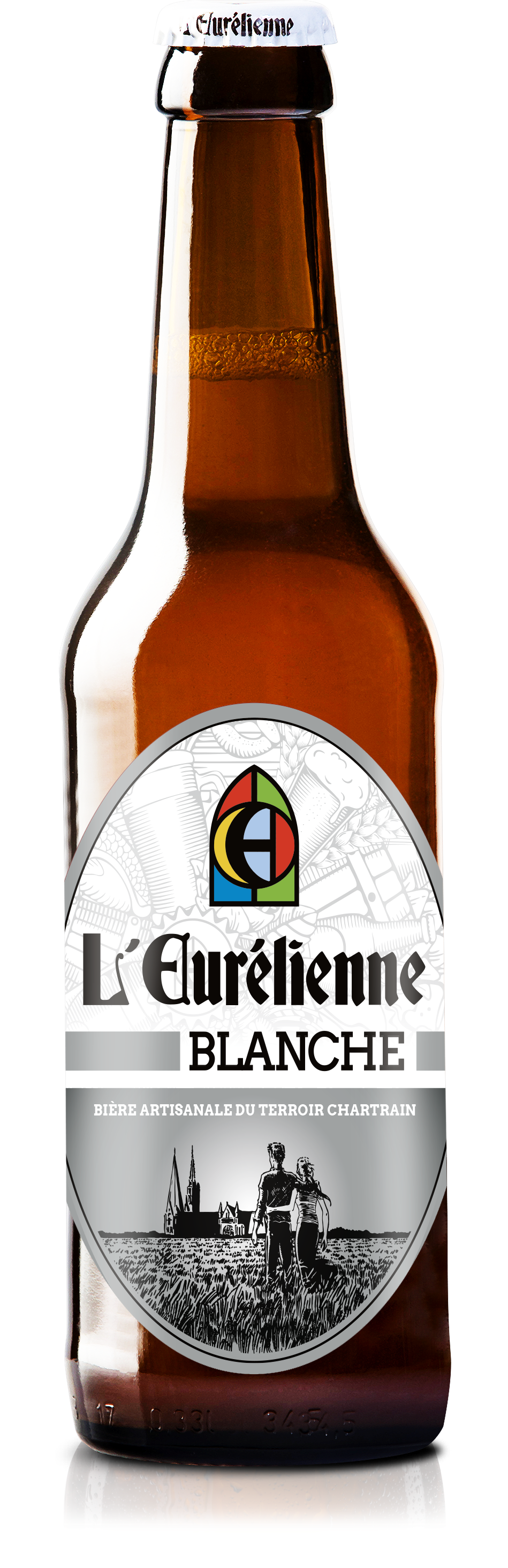 L'eurelienne - Cerveza blanca 33 cl - L'Eurélienne