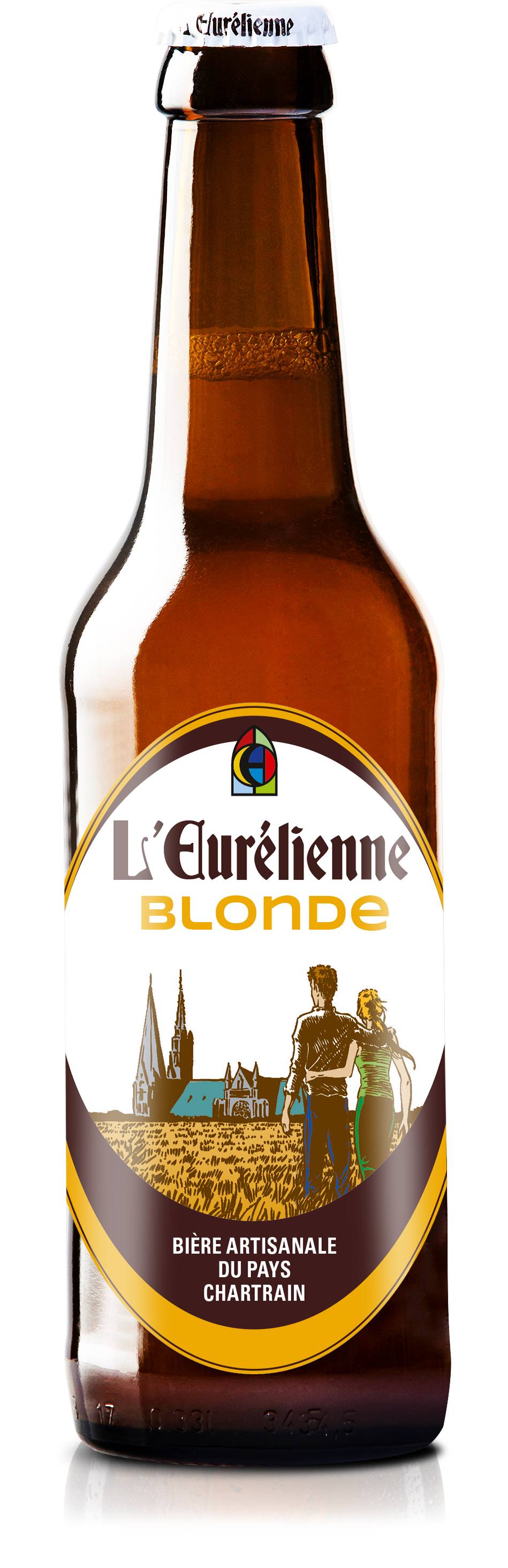 L'eurelienne - Bière blonde L'Eurélienne 33 cl