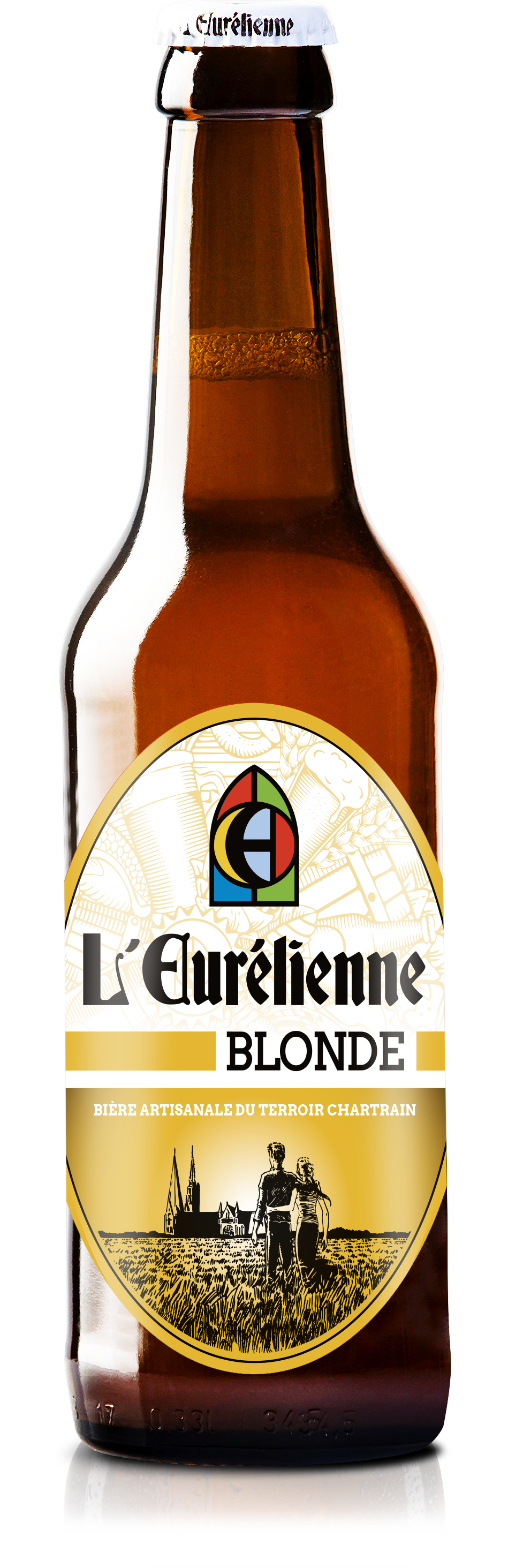 L'eurelienne - Cerveza rubia 33 cl - L'Eurélienne - Imagen 1