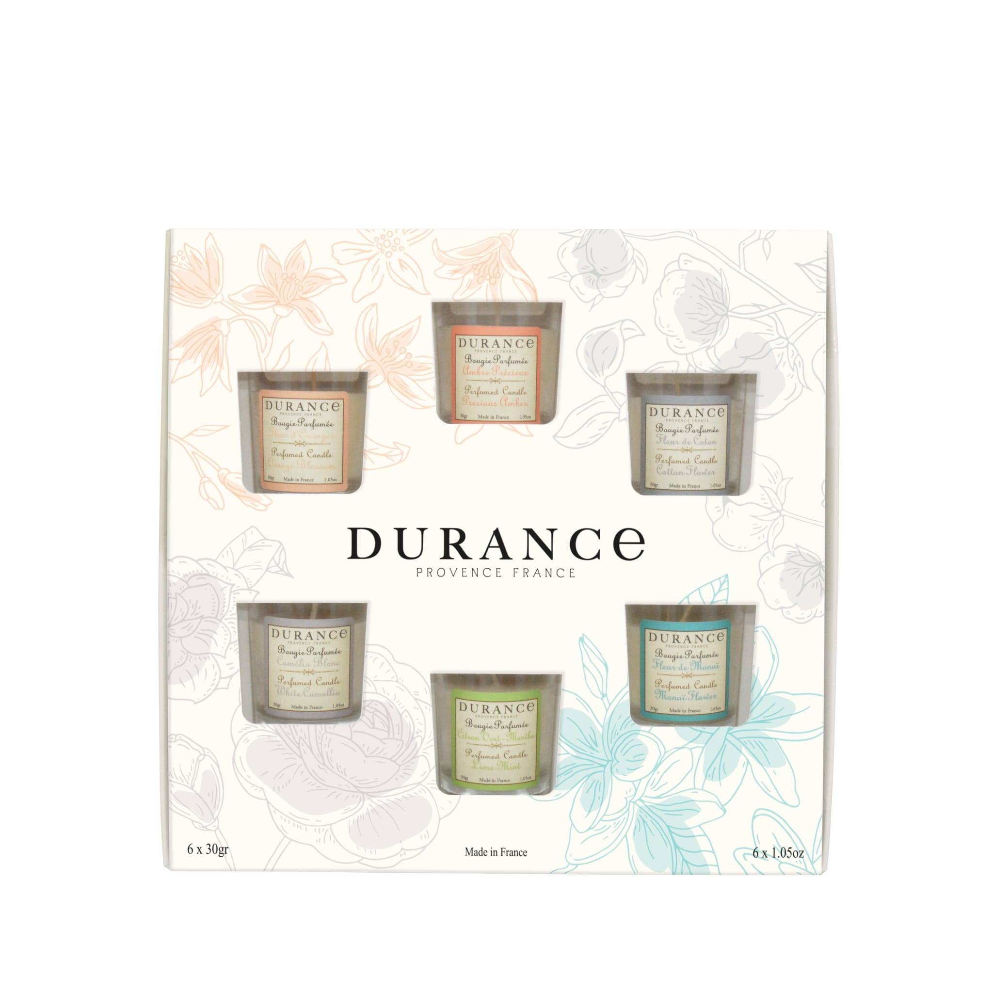Durance - Coffret 6 Bougies 30 gr