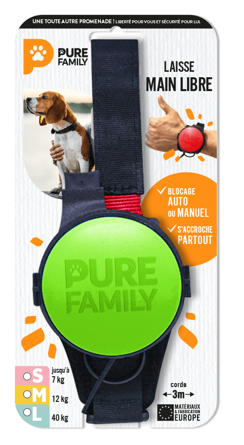 Pure Family - Pure Family - Laisse main libre Vert M