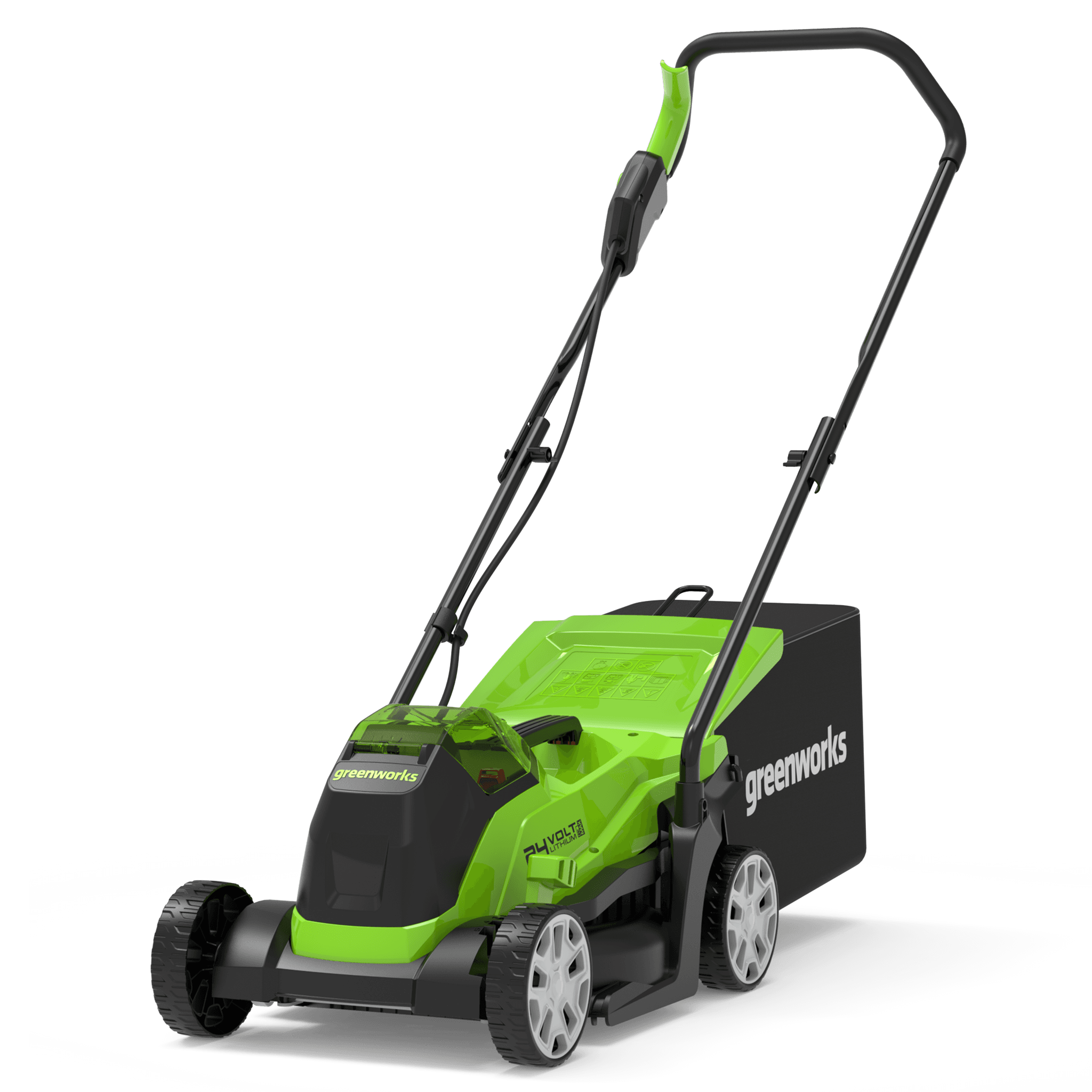 Greenworks - Tondeuse «GD24LM33K2-48» - Greenworks